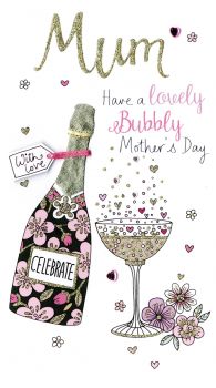 Second Nature Champagne Mothers Day Bubbly Design