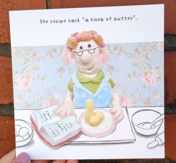 Model Family “Knob of butter” card