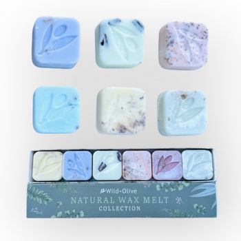Box of 6 Wild Olive Wax Melts 