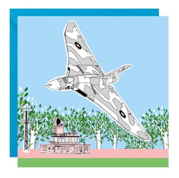 A card from The Avro Heritage Museum, Woodford, Cheshire