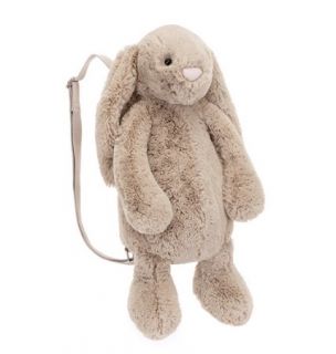 Jellycat Bashful Beige Bunny Backpack