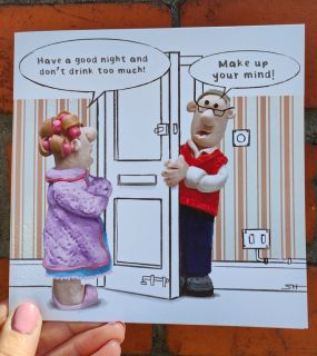 Model Family “Make up your mind” card